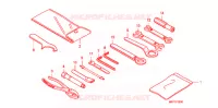 OUTIL pour Honda CB 1300 SUPER FOUR ABS de 2009