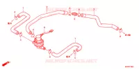 VALVE DE COMMANDE D'INJECTION D'AIR pour Honda CB 1300 SUPER FOUR ABS EP WHITE de 2015