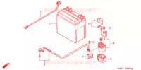 BATTERIE pour Honda CB X4 1300 LD de 2003