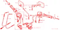 COMMODO   LEVIER   CABLE pour Honda CB X4 1300 LD de 2003