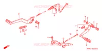 PEDALE pour Honda CB X4 1300 LD de 2003