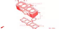 CYLINDRE pour Honda CB X4 1300 de 1997