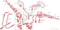 COMMODO   LEVIER   CABLE pour Honda CB X4 1300 LD de 2000