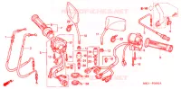 COMMODO   LEVIER   CABLE pour Honda CB 1300 SUPER BOL DOR de 2005