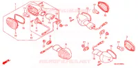 CLIGNOTANT pour Honda CB 1300 SUPER BOL DOR TYPE 2 de 2006