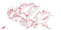 COUVERCLES LATERAUX pour Honda CB 1300 SUPER BOL DOR de 2007