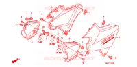 COUVERCLES LATERAUX pour Honda CB 1300 SUPER BOL DOR TYPE 2 de 2009