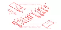 OUTIL pour Honda CB 1300 SUPER BOL DOR TYPE 2 de 2009