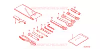 OUTIL pour Honda CB 1300 SUPER BOL DOR ABS de 2007