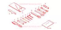 OUTIL pour Honda CB 1300 SUPER BOL DOR ABS TWO TONES de 2009
