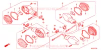 CLIGNOTANT pour Honda CB 1300 SUPER BOL DOR EP SE de 2016
