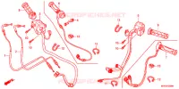COMMODO   LEVIER   CABLE pour Honda CB 1300 SUPER BOL DOR EP BLACK DARKNESS de 2016
