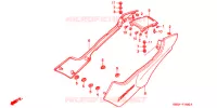 COUVERCLES LATERAUX pour Honda CB 250 NIGHTHAWK de 2002