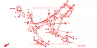 CADRE pour Honda CB 250 NIGHTHAWK de 2005