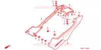 COUVERCLES LATERAUX pour Honda CB 250 NIGHTHAWK de 2005