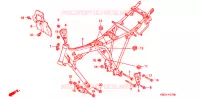 CADRE pour Honda CB 250 NIGHTHAWK de 2005