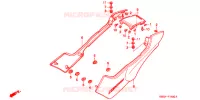 COUVERCLES LATERAUX pour Honda CB 250 NIGHTHAWK de 2005