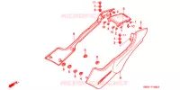 COUVERCLES LATERAUX pour Honda CB 250 NIGHTHAWK de 2006