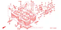 CULASSE pour Honda CB 250 NIGHTHAWK de 2006