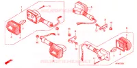 CLIGNOTANT pour Honda CB 250 NIGHTHAWK de 2008