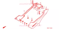 COUVERCLES LATERAUX pour Honda CB 250 NIGHTHAWK de 2000