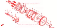 EMBRAYAGE pour Honda CB 250 NIGHTHAWK de 2000