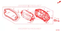 COMPTEUR pour Honda CB 300 F de 2016