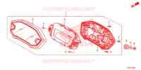 COMPTEUR pour Honda CB 300 F de 2016