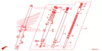 FOURCHE pour Honda CB 300 F de 2016