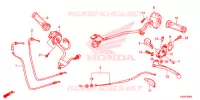 LEVIER DE GUIDON   CABLE   COMMODO pour Honda CB 300 F de 2016