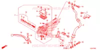 MAITRE CYLINDRE DE FREIN AVANT (STANDARD) pour Honda CB 300 F de 2016
