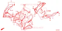 OUIES DE RADIATEUR   SABOT pour Honda CB 300 F de 2016