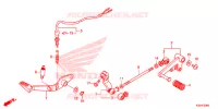 PEDALE pour Honda CB 300 F de 2016