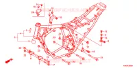 CADRE pour Honda CB 300 R de 2009