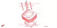 CYLINDRE pour Honda CB 300 R ABS de 2011