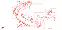 OUIES DE RADIATEUR (1) pour Honda CB 300 R ABS de 2011