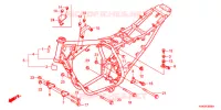 CADRE pour Honda CB 300 R de 2011