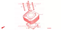 CYLINDRE pour Honda CB 300 R de 2011