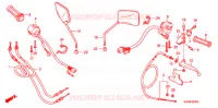 LEVIER DE GUIDON   CABLE   COMMODO pour Honda CB 300 R de 2011
