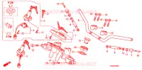 GUIDON   TE DE FOURCHE pour Honda CB 300 R de 2012