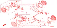 CLIGNOTANT pour Honda CB 400 SUPER FOUR de 2008