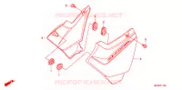COUVERCLES LATERAUX pour Honda CB 400 SUPER FOUR ABS de 2010