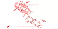 CYLINDRE pour Honda CB 400 SUPER FOUR ABS VTEC REVO de 2015