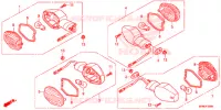 CLIGNOTANT pour Honda CB 400 SUPER FOUR ABS de 2015