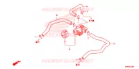 VALVE DE COMMANDE D'INJECTION D'AIR pour Honda CB 400 SUPER FOUR ABS de 2015