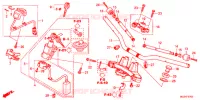 GUIDON   TE DE FOURCHE pour Honda CB 400 F ABS WHITE de 2013