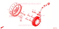 ALTERNATEUR pour Honda CB 400 de 2014