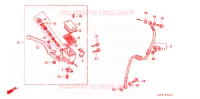 MAITRE CYLINDRE DE FREIN AVANT pour Honda CB 400 F CB1 de 1989
