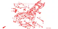 CADRE pour Honda CB 400 F CB1 de 1989