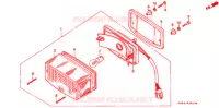 FEU ARRIERE pour Honda CB 400 F CB1 de 1989